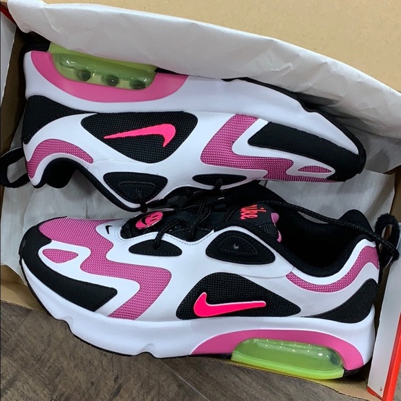 NIKE W AIR MAX 200 black/hyper pink - Picture 15 of 16